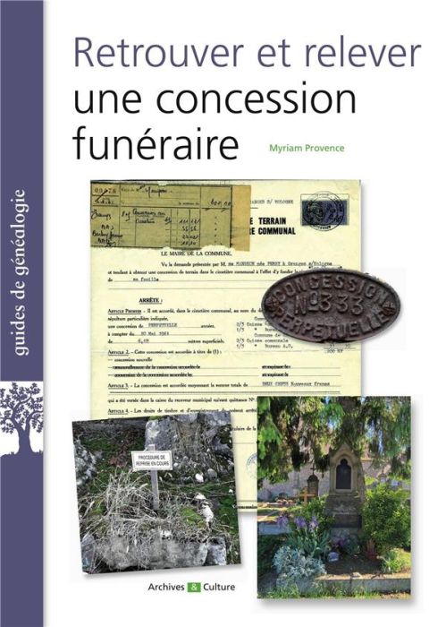 Emprunter Retrouver et relever une concession funéraire livre