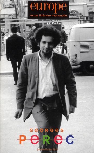 Emprunter Europe N° 993/994, Janvier-Février 2012 : Georges Perec livre