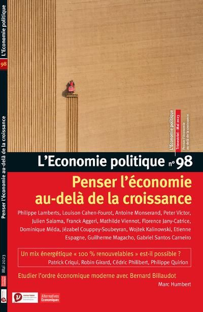 Emprunter L'Economie politique N° 98, mai 2023 : Penser l'économie au-delà de la croissance livre