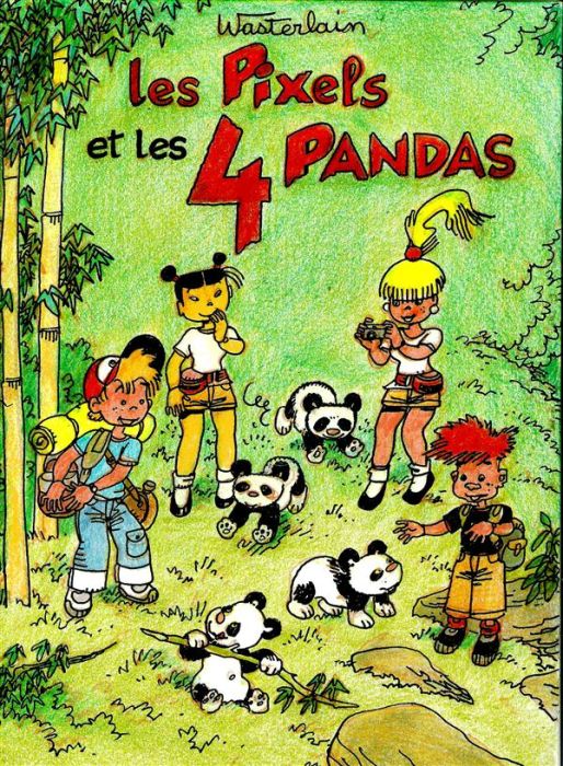 Emprunter Les Pixels Tome 4 : Les Pixels et les 4 pandas livre