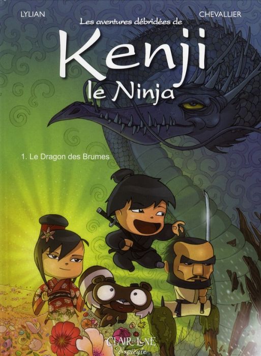 Emprunter Les aventures débridées de Kenji le Ninja Tome 1 : Le Dragon des Brumes livre