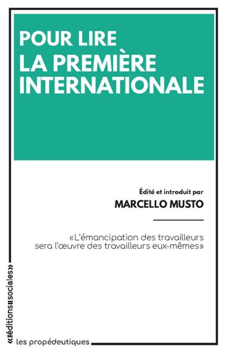 Emprunter Pour lire la Première Internationale livre