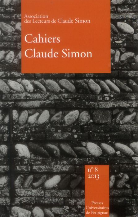 Emprunter Cahiers Claude Simon N° 8/2013 livre