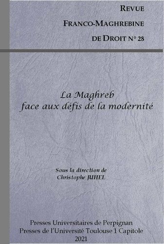 Emprunter Revue franco-maghrébine de droit N° 28/2021 : Le Maghreb face aux défis de la modernité livre