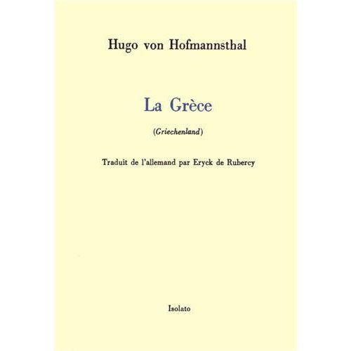 Emprunter La Grèce. Edition bilingue français-allemand livre