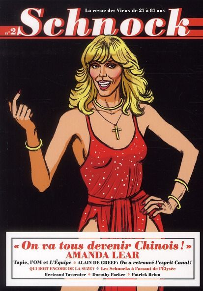 Emprunter Schnock N° 2 : Amanda Lear. 