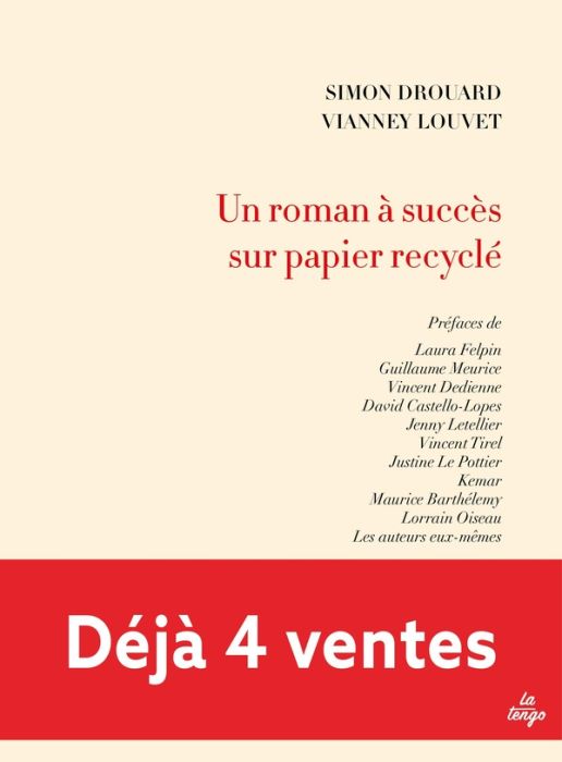 Emprunter Un roman à succès sur papier recyclé livre