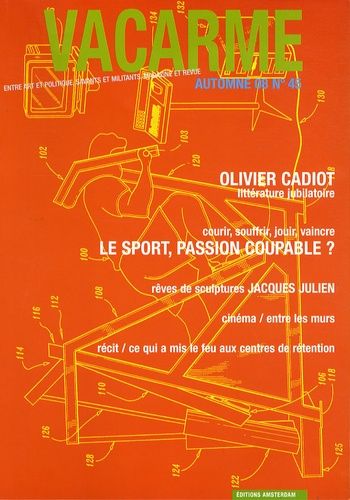 Emprunter Vacarme N° 45, Automne 2008 : Le sport, passion coupable ? livre