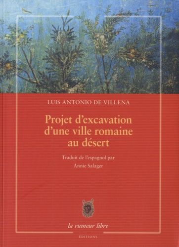 Emprunter Projet d'excavation d'une ville romaine au désert livre