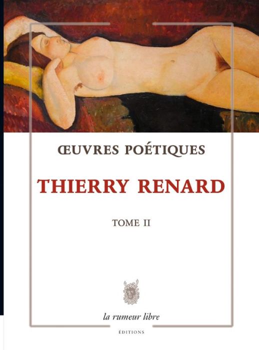 Emprunter Oeuvres poétiques. Tome 2 livre