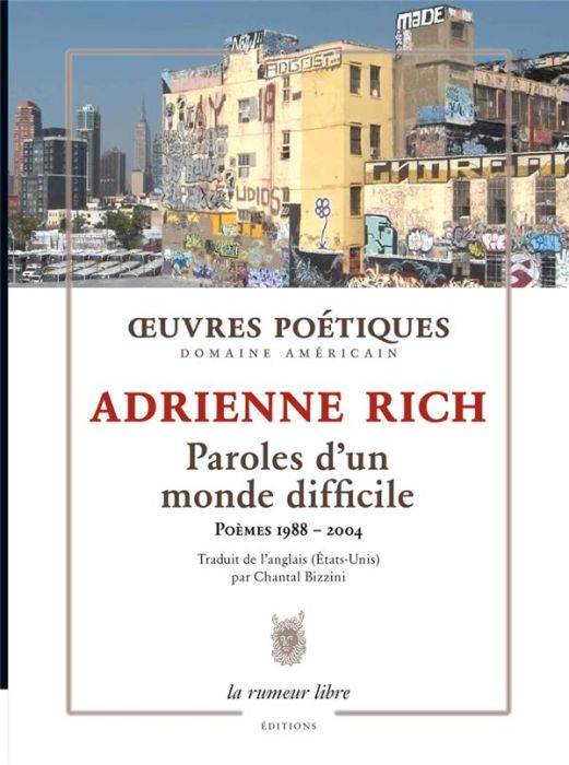 Emprunter Paroles d'un monde difficile. Poèmes 1988-2004 livre