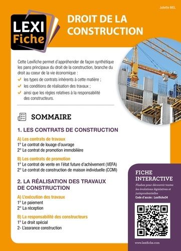 Emprunter Droit de la construction livre