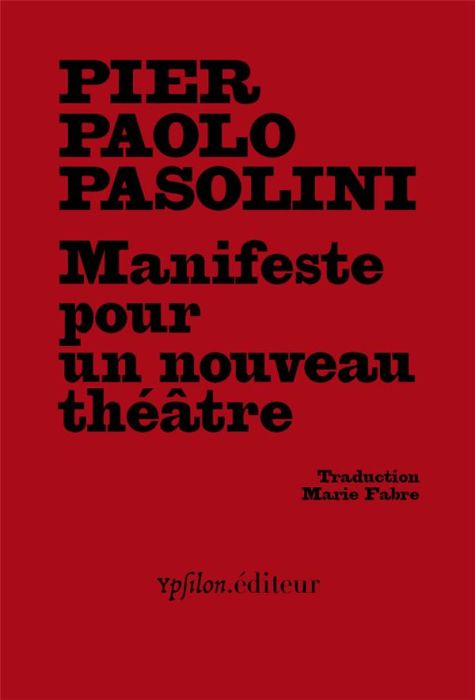 Emprunter Manifeste pour un nouveau théâtre. Edition bilingue français-italien livre