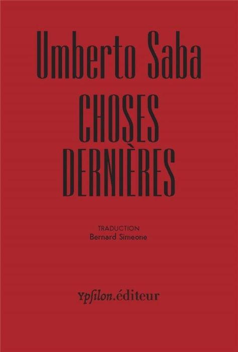 Emprunter Choses dernières. Edition bilingue français-italien livre