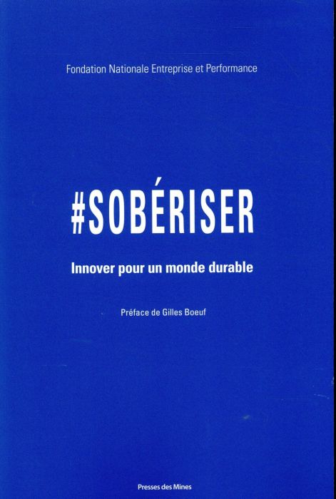 Emprunter #Sobériser. Innover pour un monde durable livre