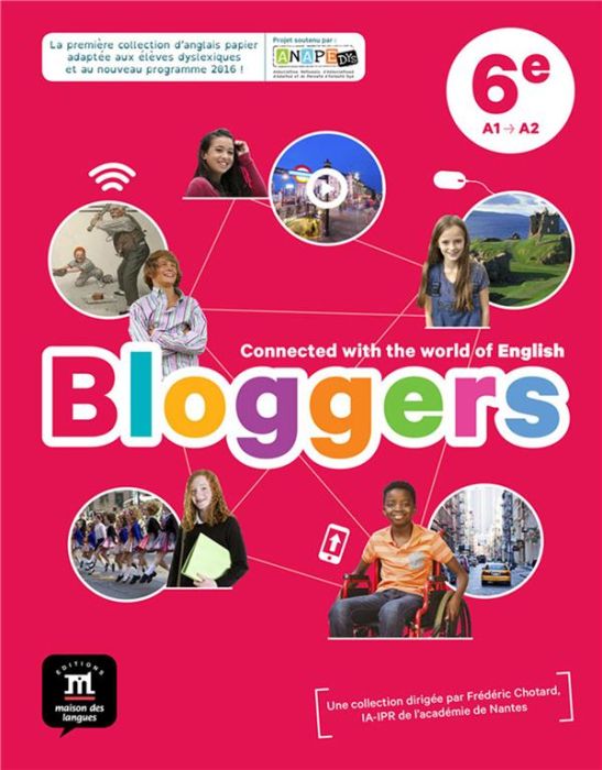 Emprunter Anglais 6e A1-A2 Bloggers. Edition 2017 livre