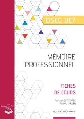 Emprunter Mémoire professionnel DSCG UE 7. Edition 2020-2021 livre