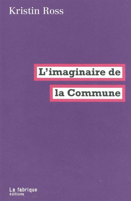 Emprunter L'imaginaire de la Commune livre