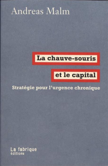 Emprunter La chauve-souris et le capital. Stratégie pour l'urgence chronique livre