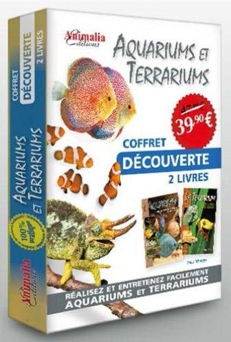 Emprunter Aquariums et terrariums. Coffret découverte 2 livres livre