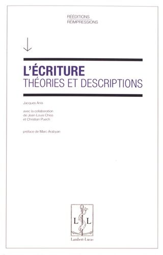 Emprunter L'écriture : théories et descriptions livre