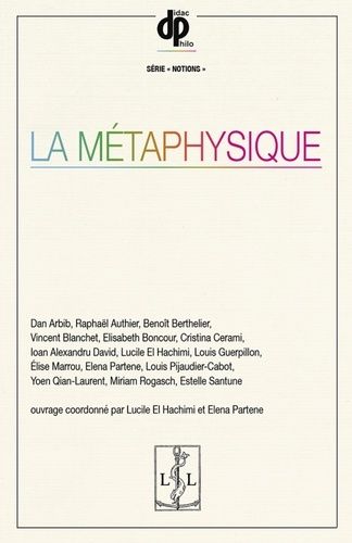 Emprunter La métaphysique livre