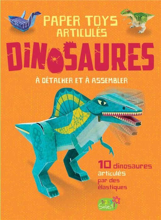 Emprunter Paper toys animés dinosaures à détacher et à construire livre