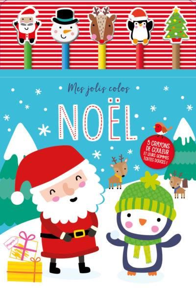 Emprunter Noël. Avec 5 crayons de couleur et leurs gommes livre