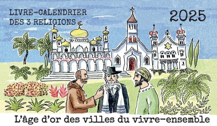 Emprunter L'âge d'or des villes du vivre-ensemble. Livre-calendrier des trois religions, Edition 2025 livre