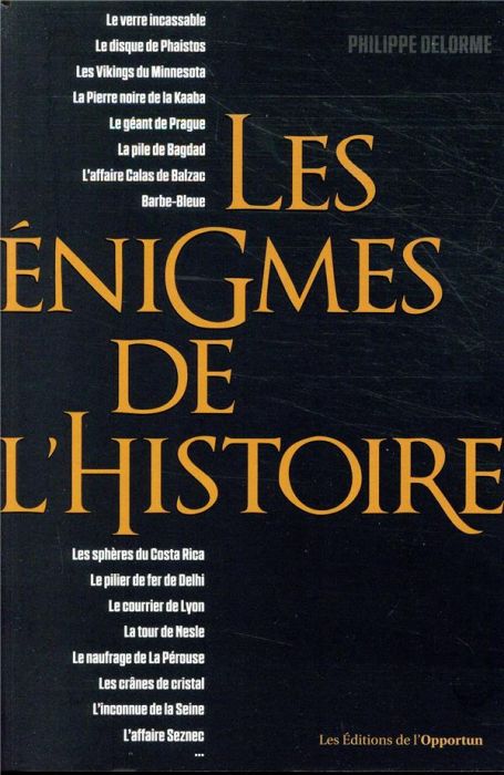 Emprunter Les énigmes de l'histoire livre