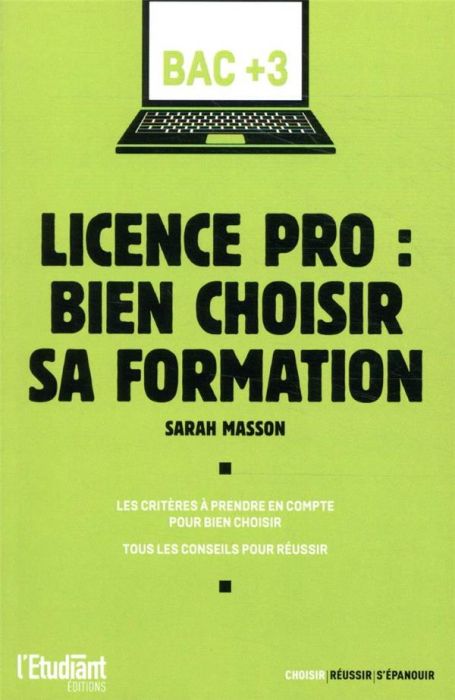 Emprunter Licence pro : bien choisir sa formation livre