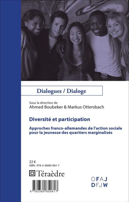 Emprunter Diversité et participation. Approches franco-allemandes de l'action sociale pour la jeunesse des qua livre