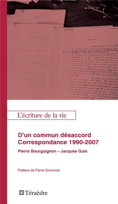 Emprunter D'un commun désacord. Correspondance 1990-2007 livre