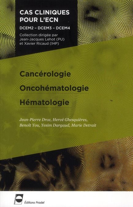 Emprunter Cancérologie, Oncohématologie, Hématologie livre