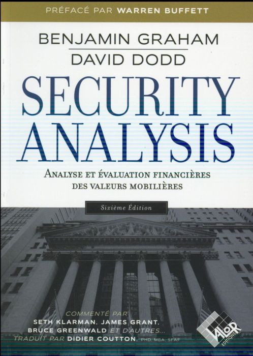 Emprunter Security analysis livre