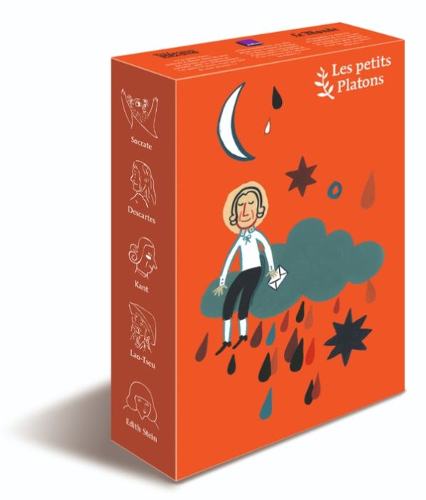 Emprunter Coffret orange Les petits Platons 5 volumes : Socrate, Descartes, Kant, Lao-Tseu, Edith Stein livre