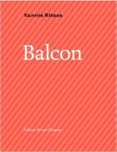 Emprunter Balcon. Edition bilingue français-grec livre