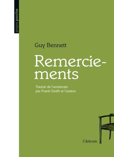 Emprunter Remerciements livre