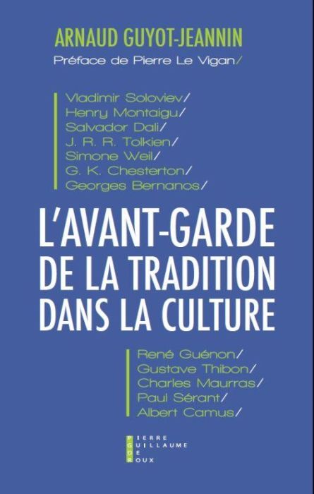 Emprunter L'avant-garde de la tradition dans la culture livre