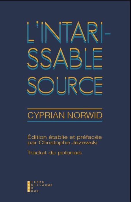 Emprunter L'intarissable source livre