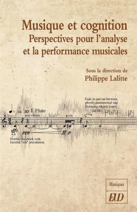 Emprunter Musique et cognition. Perspectives pour l'analyse et la performance musicale livre