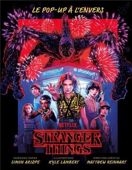 Emprunter Le pop-up à l'envers Stranger Things livre