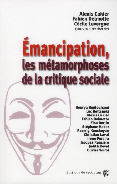 Emprunter Emancipation, les métamorphoses de la critique sociale livre