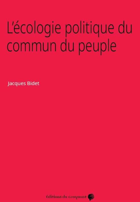 Emprunter L'écologie politique du commun du peuple livre