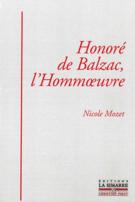 Emprunter Honoré de Balzac, l'Hommoeuvre livre