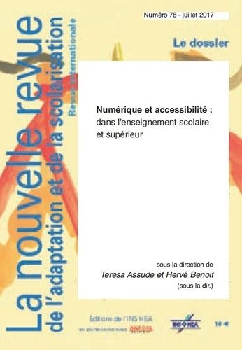 Emprunter La nouvelle revue de l'adaptation et de la scolarisation N° 78 : Numérique et accessibilité dans l'e livre