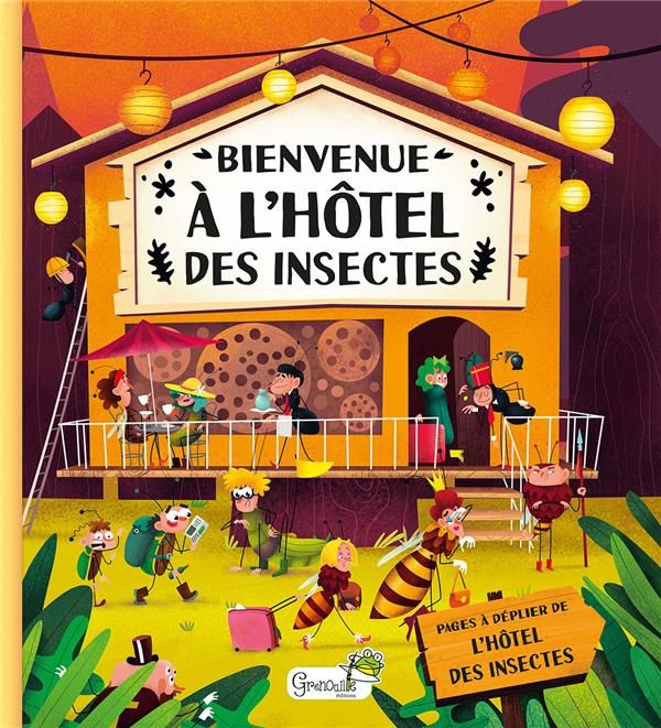 Emprunter Bienvenue à l'hôtel des insectes livre