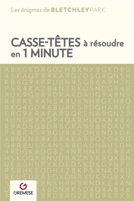 Emprunter Casse-têtes à résoudre en 1 minute livre