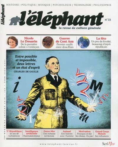 Emprunter L'éléphant N° 23, juillet 2018 livre