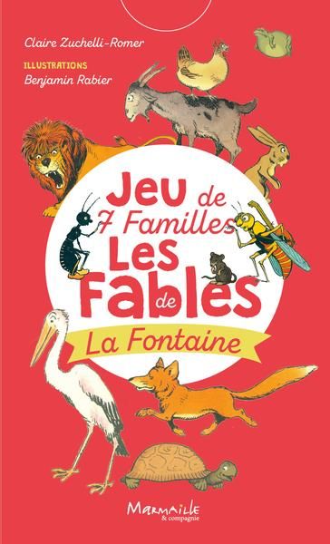 Emprunter JEU DE 7 FAMILLES LES FABLES DE LA FONTAINE livre